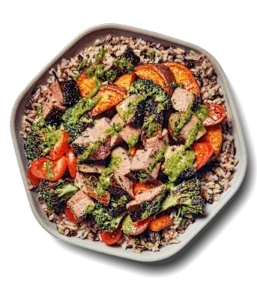 Caramelized Garlic Steak