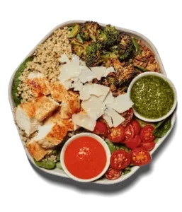 Chicken Pesto Parm Bowl