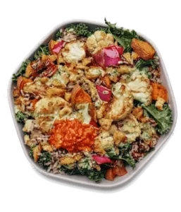 Garlic Parm Cauli Bowl
