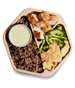 Ranchy Chicken + Rice
